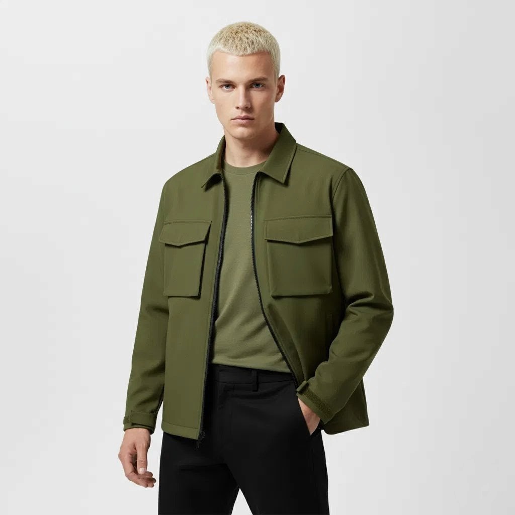 Technical Overshirt detail